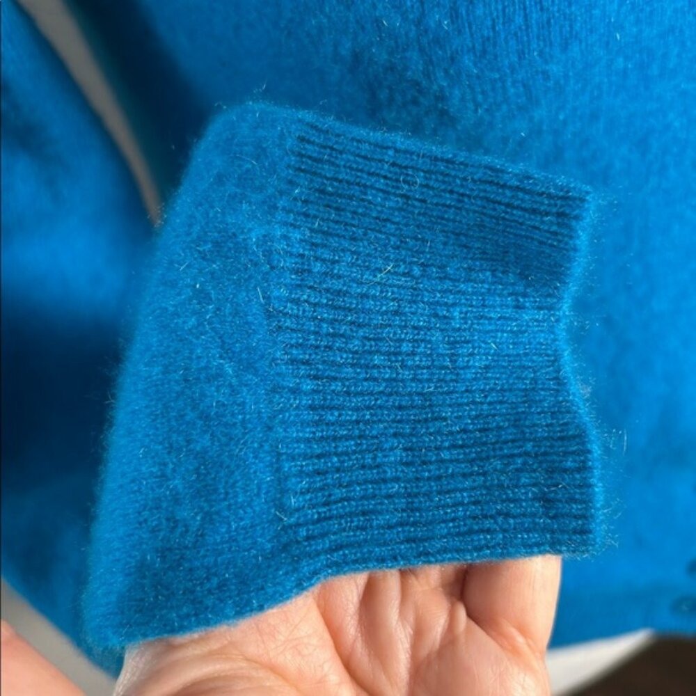 Cashmere Cardigan Sweater - Picture 3 of 7